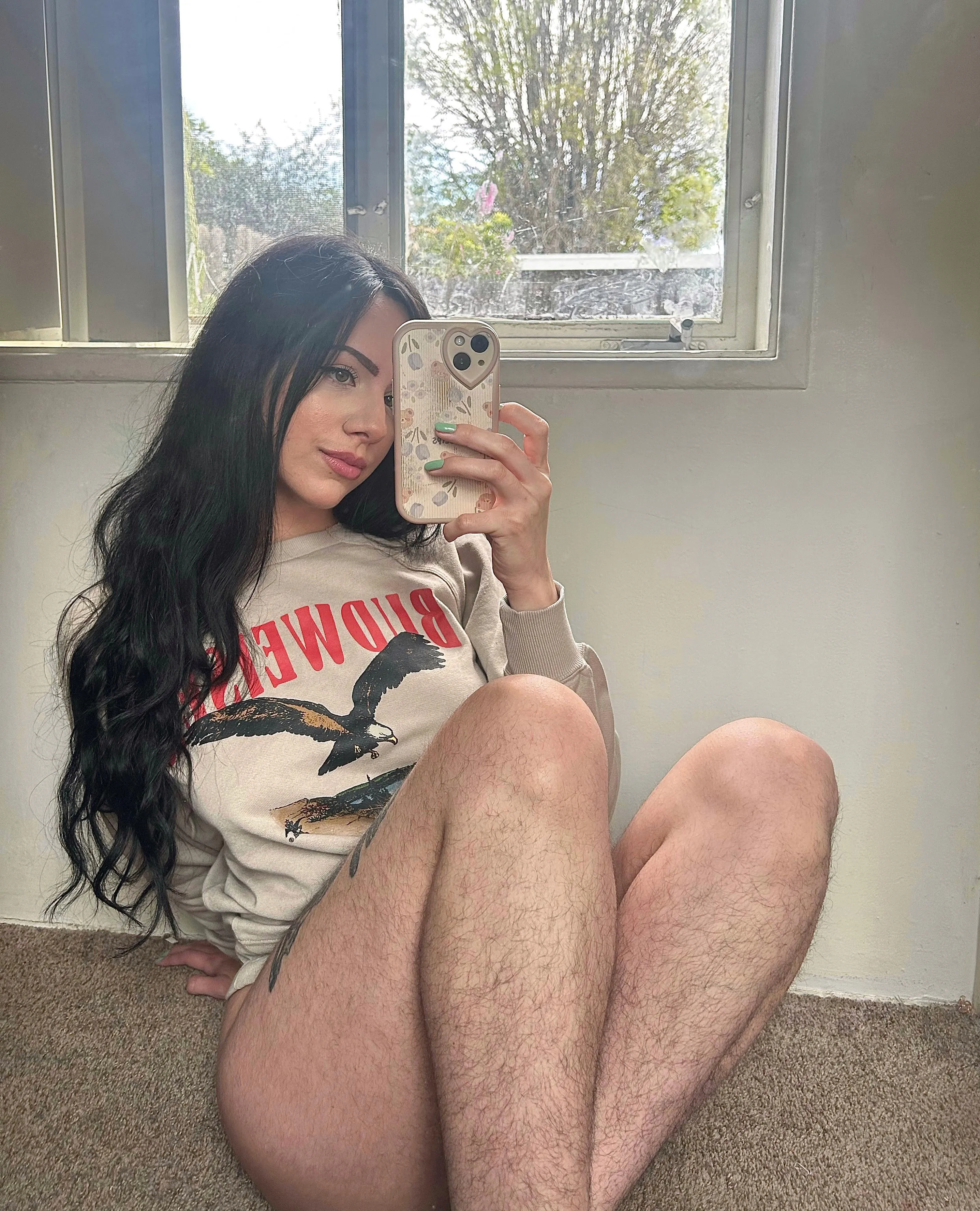 Is dark leg hair your fav..