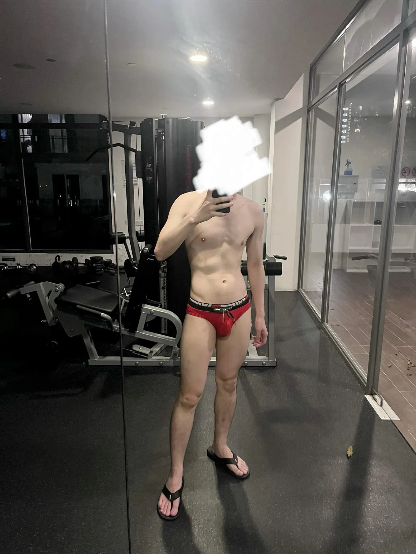 Late night work out…