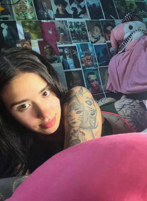 lying in bed thinking of something kinky