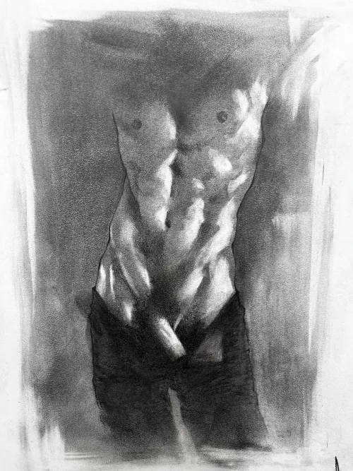 Man in jeans - by me