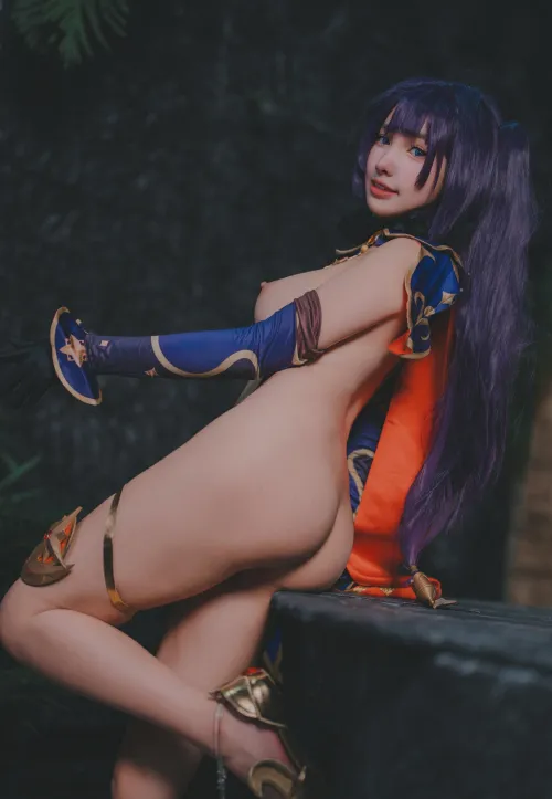 Mona Megistus from Genshin Impact by recycleincongruous