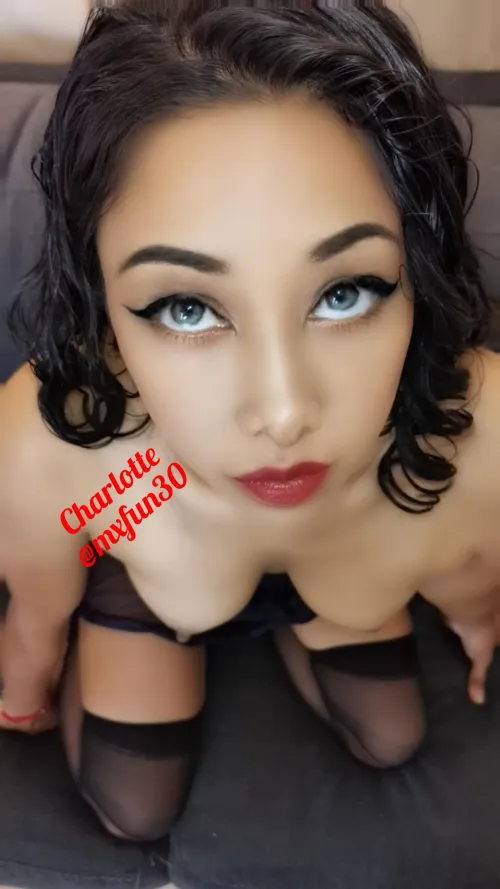 Ready for your cum on my face