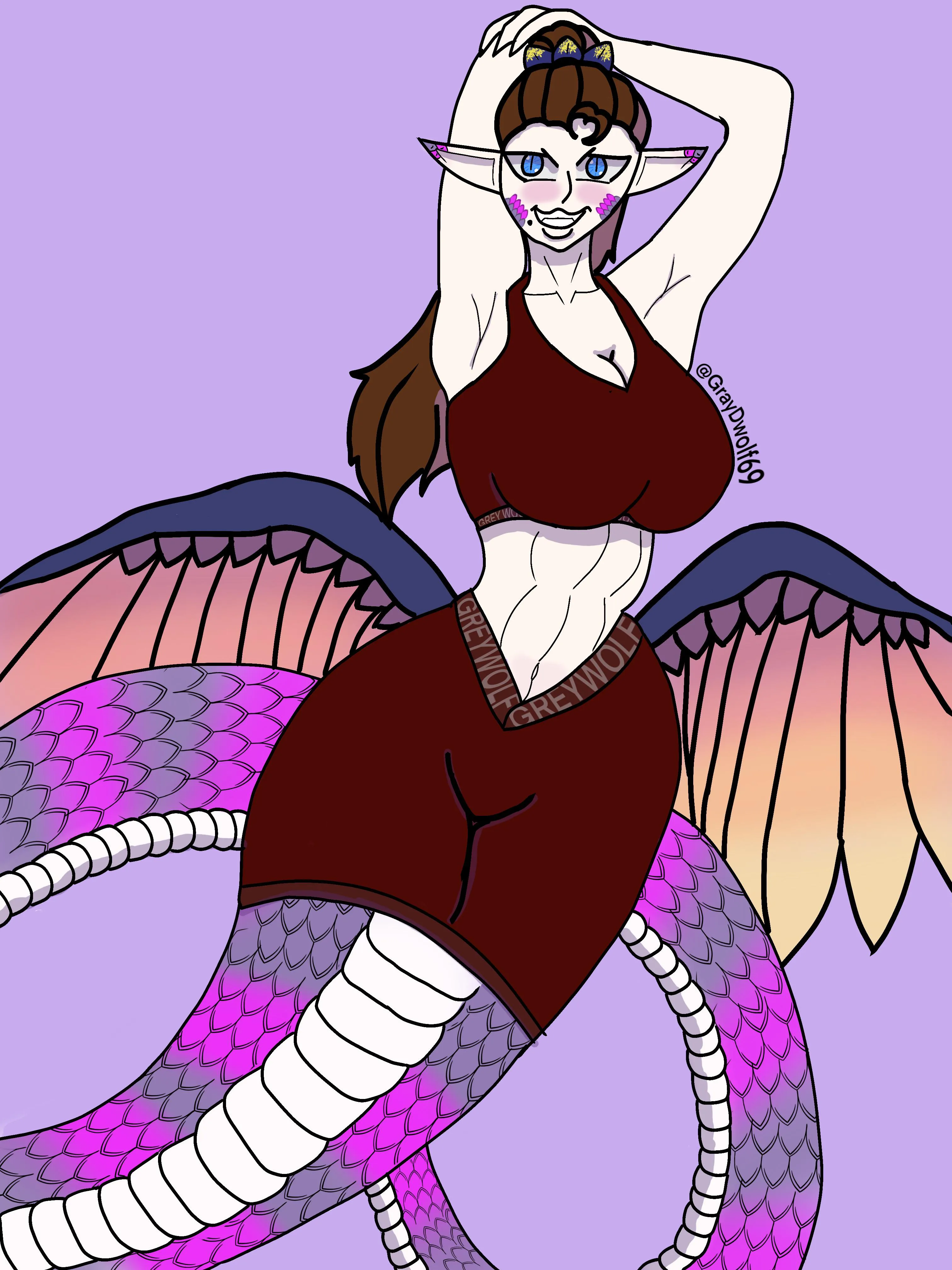 Ready to hit the Gym (grayDwolf69) [me]