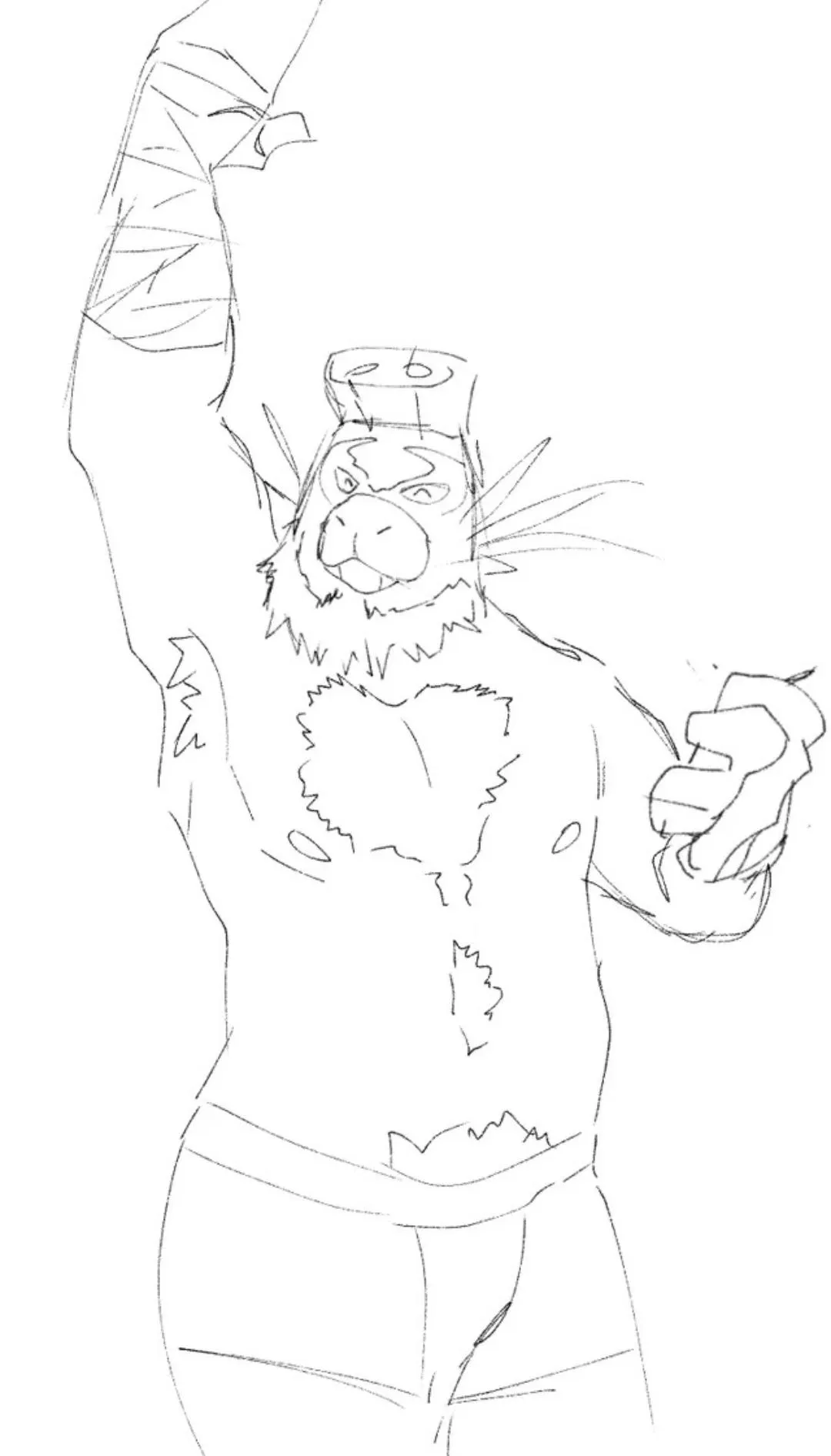 Should I try drawing something more revealing next time?(art by me)