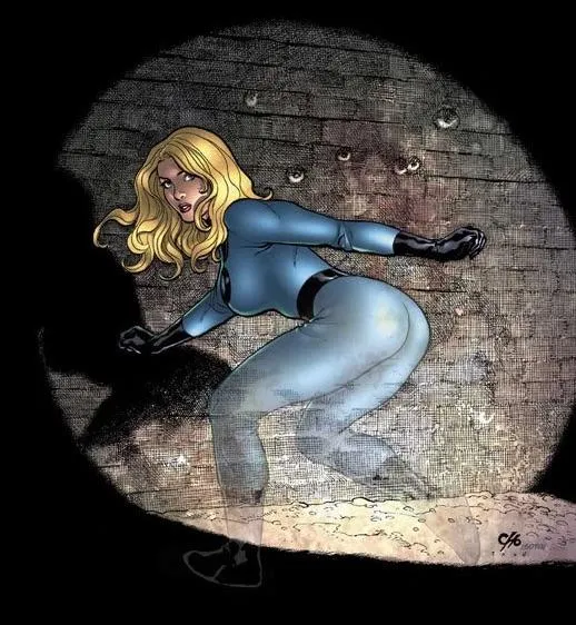 Sue Storm's thickness [4, Vol 1, #13]