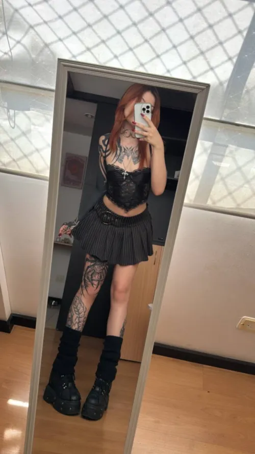 U can lick my boots if you follow me around on all fours