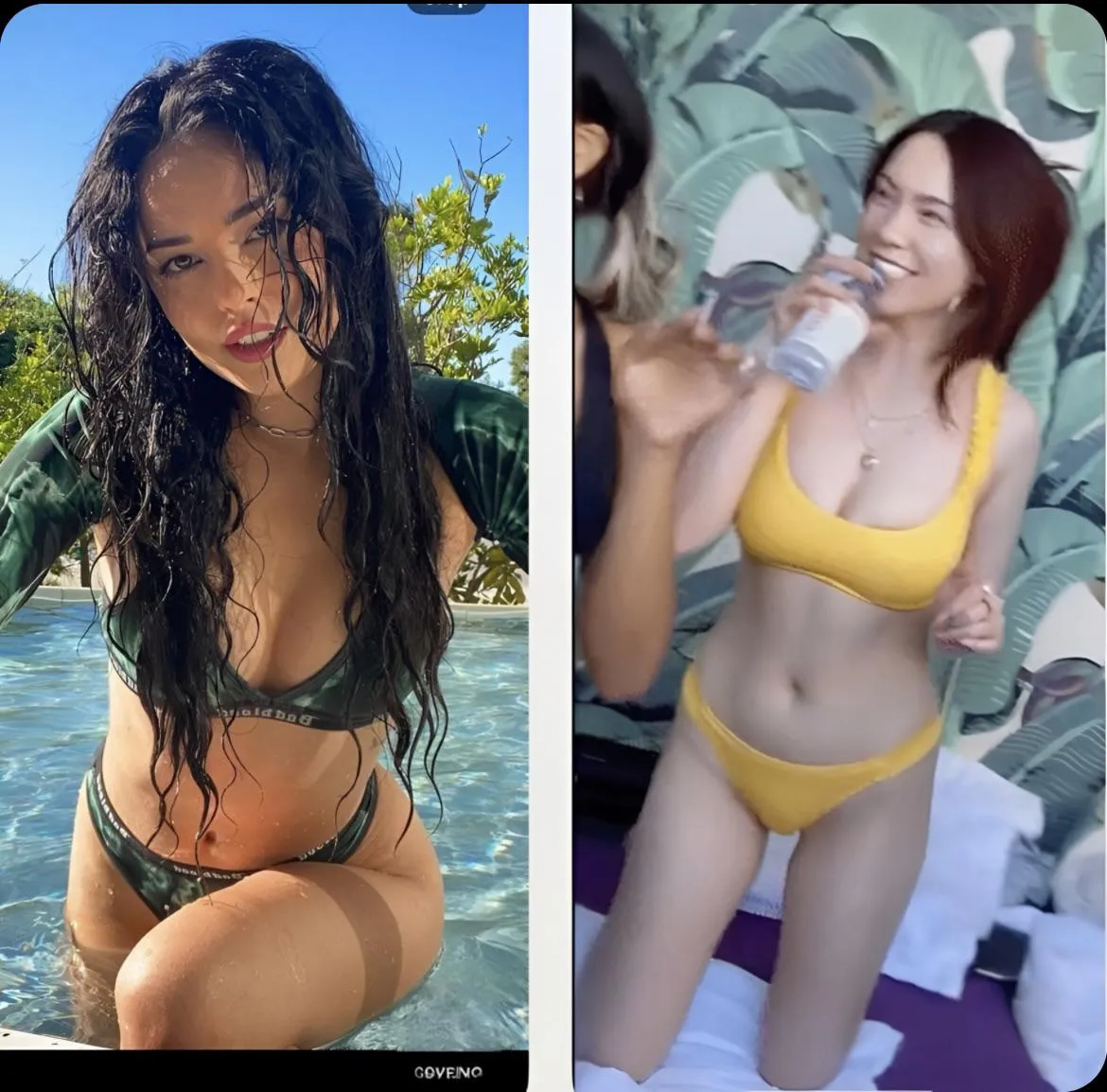 Valkyrae vs Jodi who wins in a bikini wrestling match and how do you fuck the winner