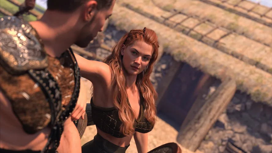 Would you dare to resist her? (Vikings: Sex and Blood) [DreamBig Games]