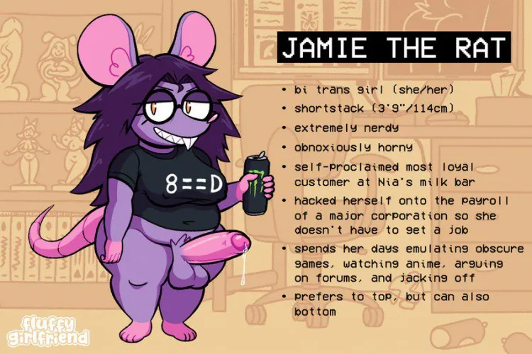 would you Dom the absolute shit out of a nerdy rat girl?