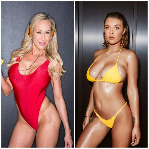 Best of 64 Pornstars Tournament - Pick one for the next round. Part 17: [Brandi Love] vs [Gabbie Carter]