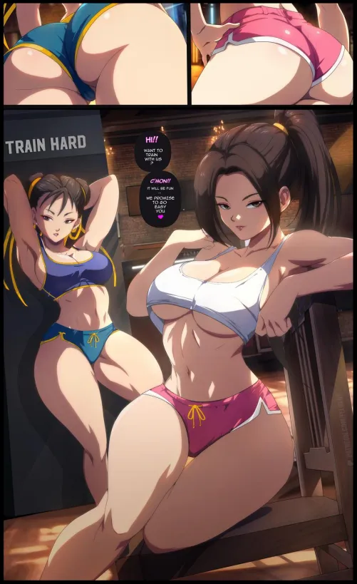 Chun Li and Mai (felox081)