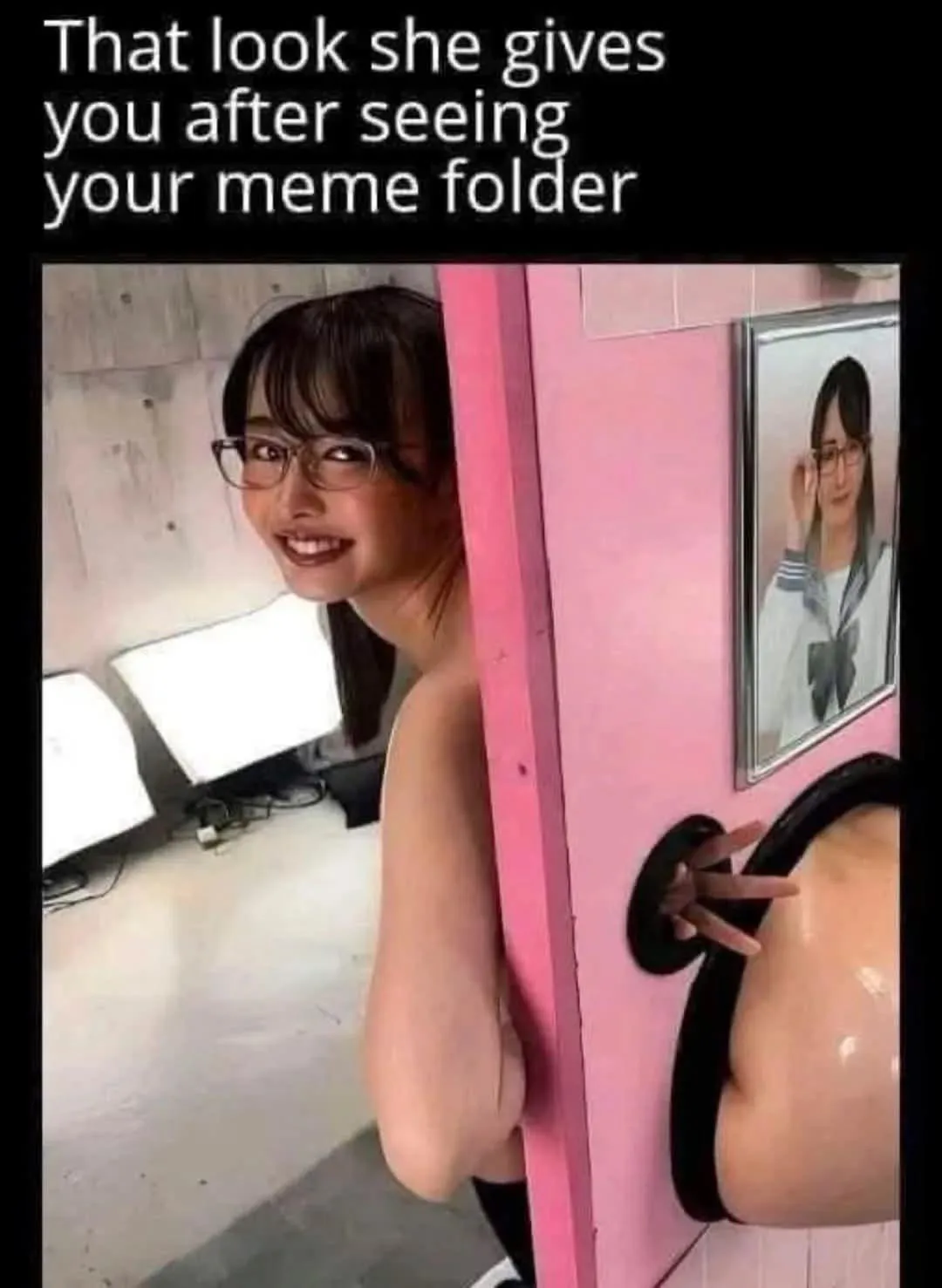 Once she sees it, there's no going back