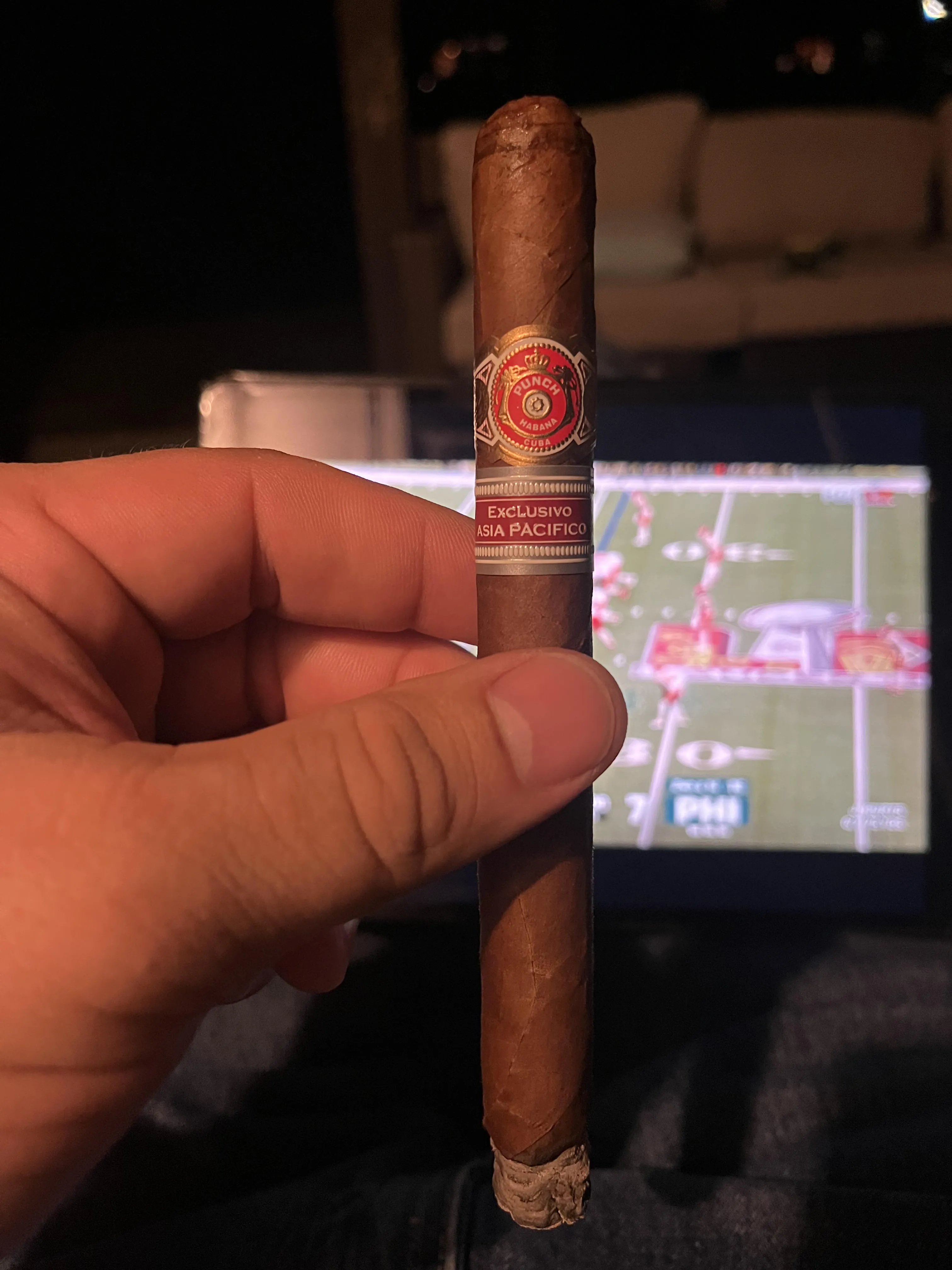 Punch 8-9-8 RE Asia Pacifico 2019 for the Super Bowl. Phenomenal, and the last of my box.