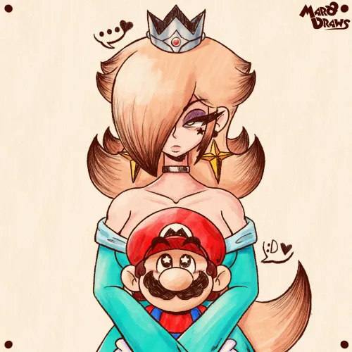 She's tired but in love (MaroDraws)