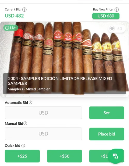 This is interesting, didn’t know Cigarlands had samplers.