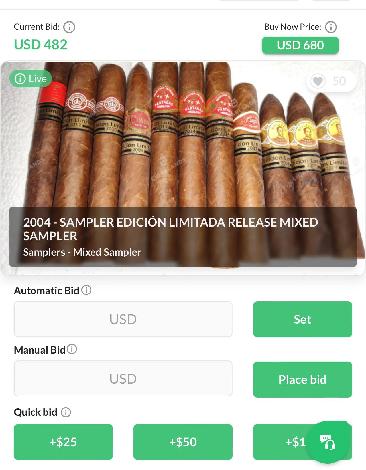 This is interesting, didn’t know Cigarlands had samplers.