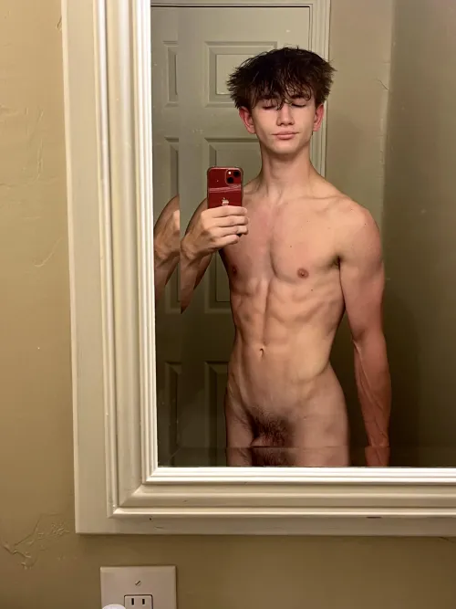 Who showers at night or in the morning?