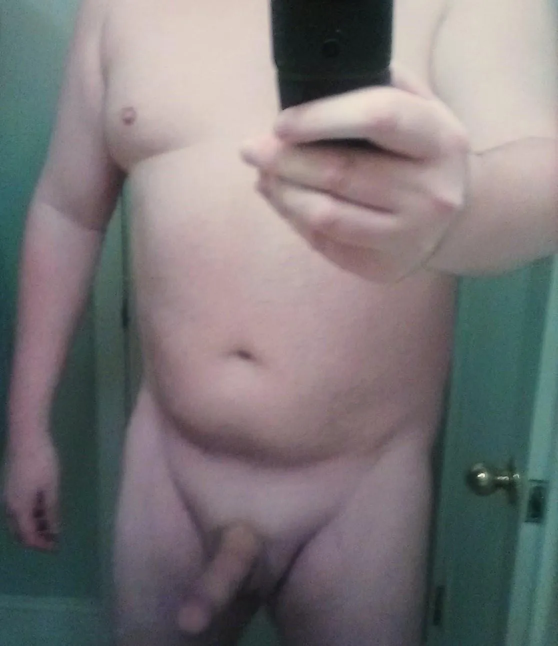38 year old Cub. Just shaved and semi-hard