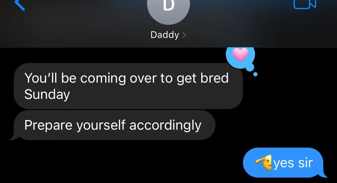 A rare sighting of me being obedient