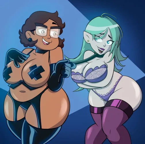 Camilla and Odalia’s secret dom-sub love life. (Grimphantom)