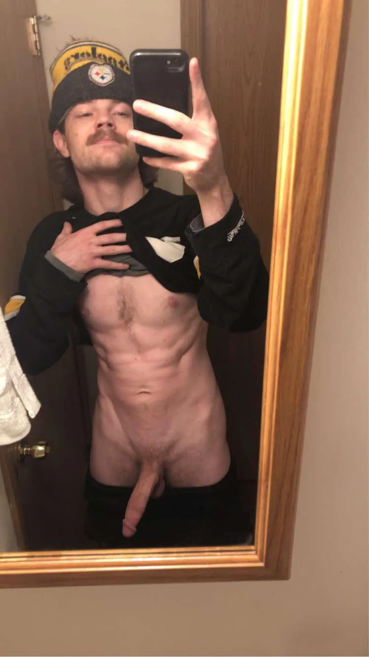 chilly one today, had to warm my cock up