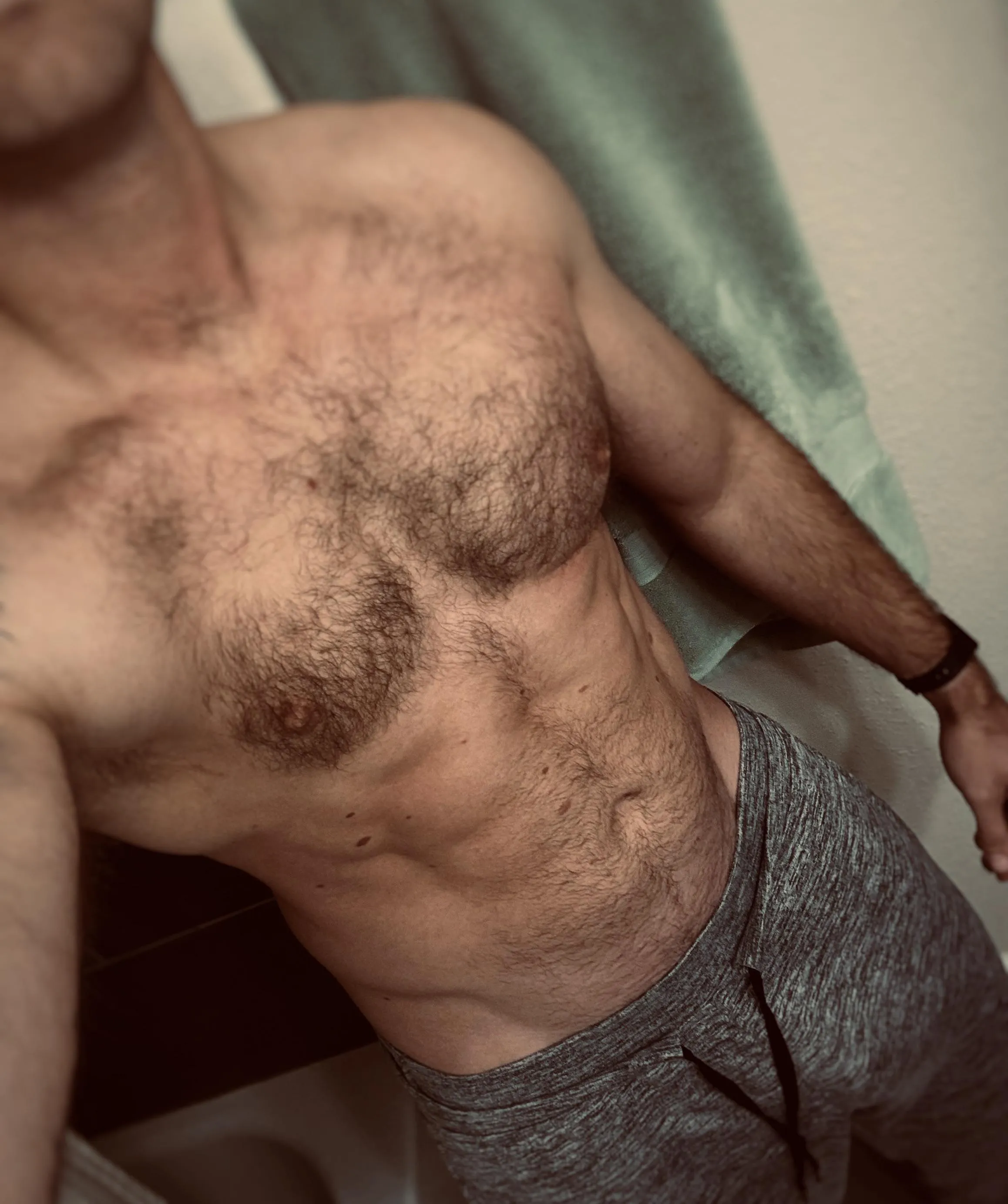 Gonna start letting the chest hair and happy trail grow out