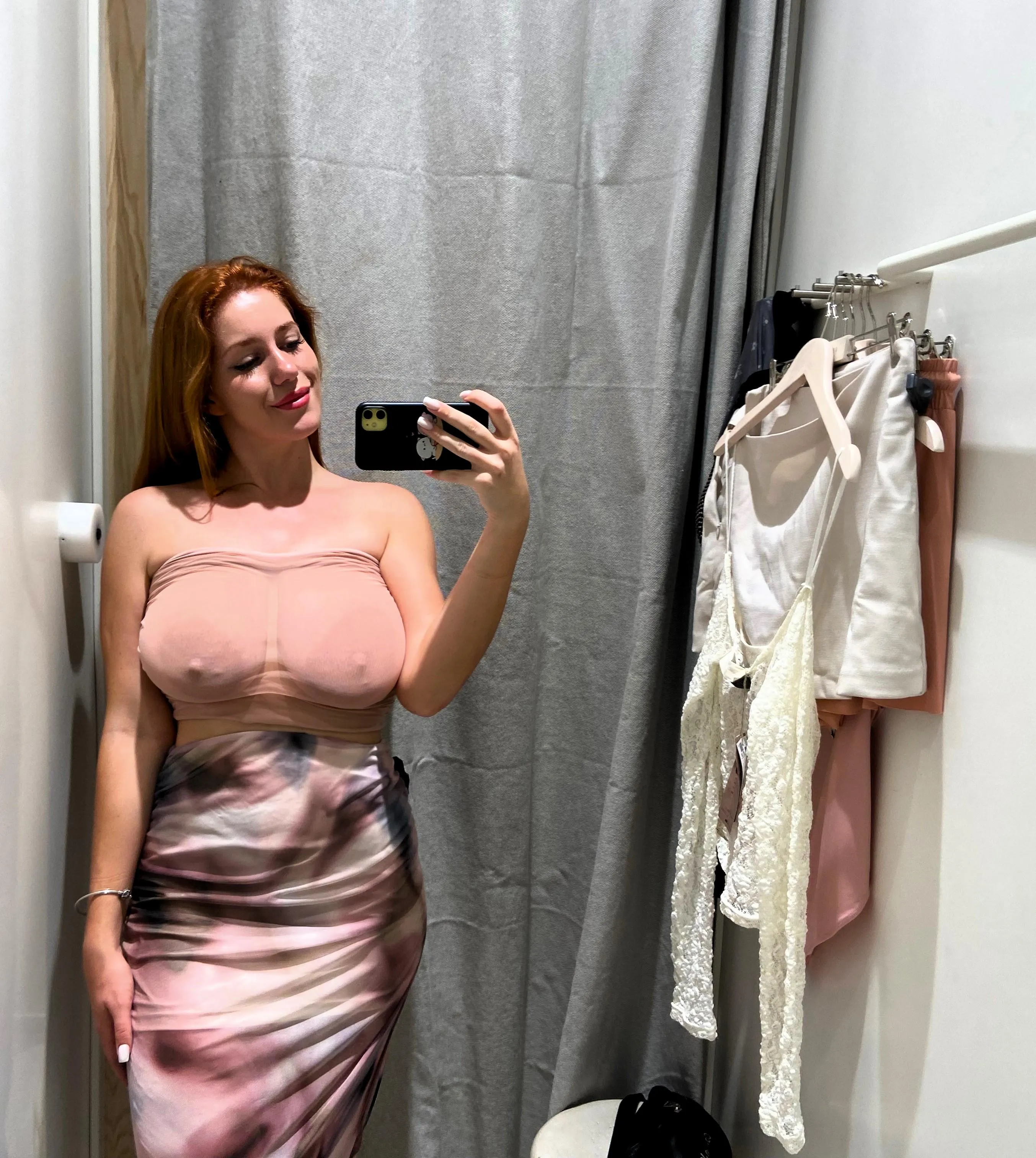 If you want, I can make you cum with my breasts