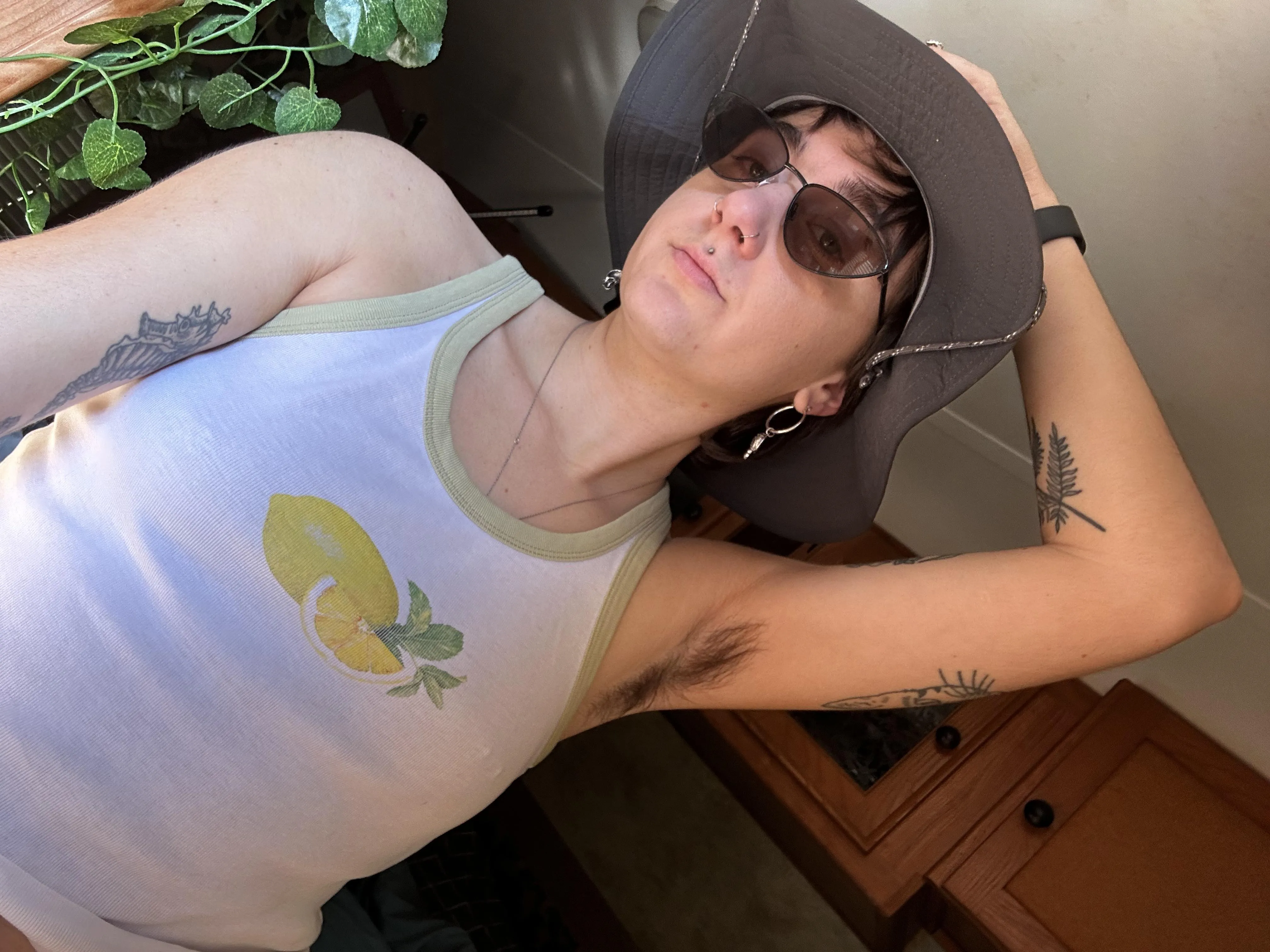 Me and my silly hats