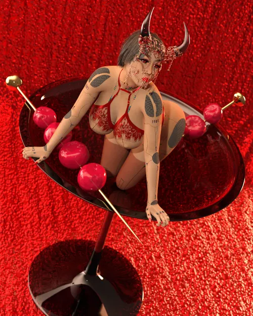 Sektor As Android Instead Of In Suit (By me)