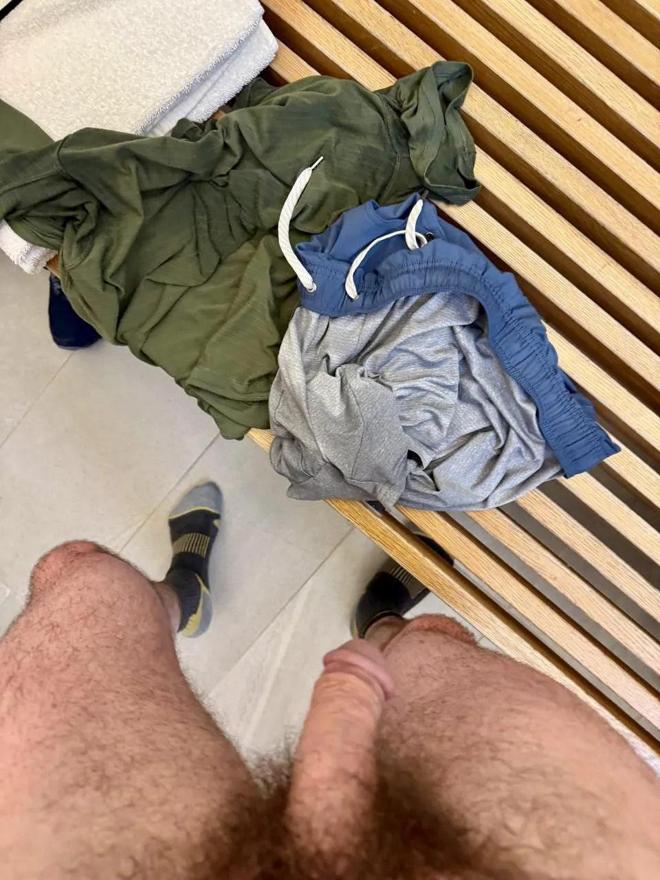 Socks always come off last [51]