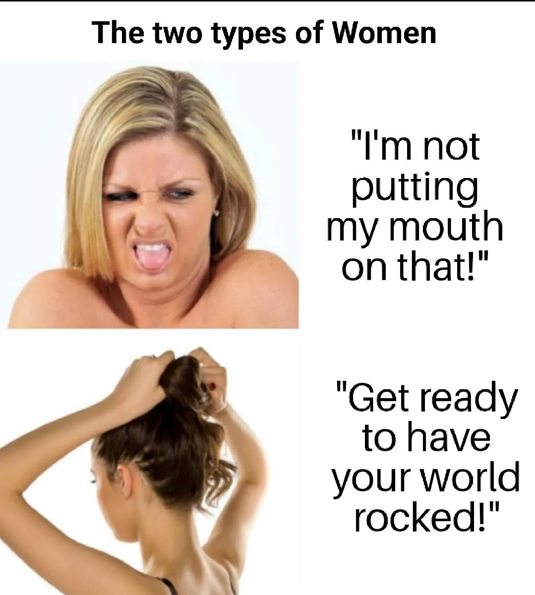Two types of women