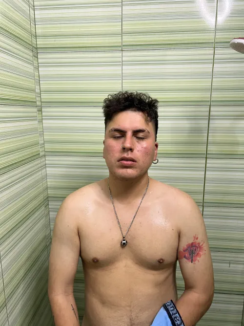 Would you like to take a shower with me? Would you accept?