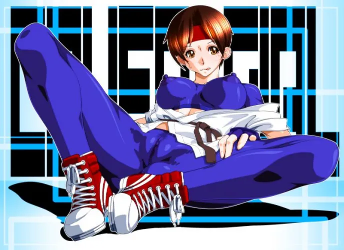 Yuri's skin tight clothes leave little to the imagination (QKAT)