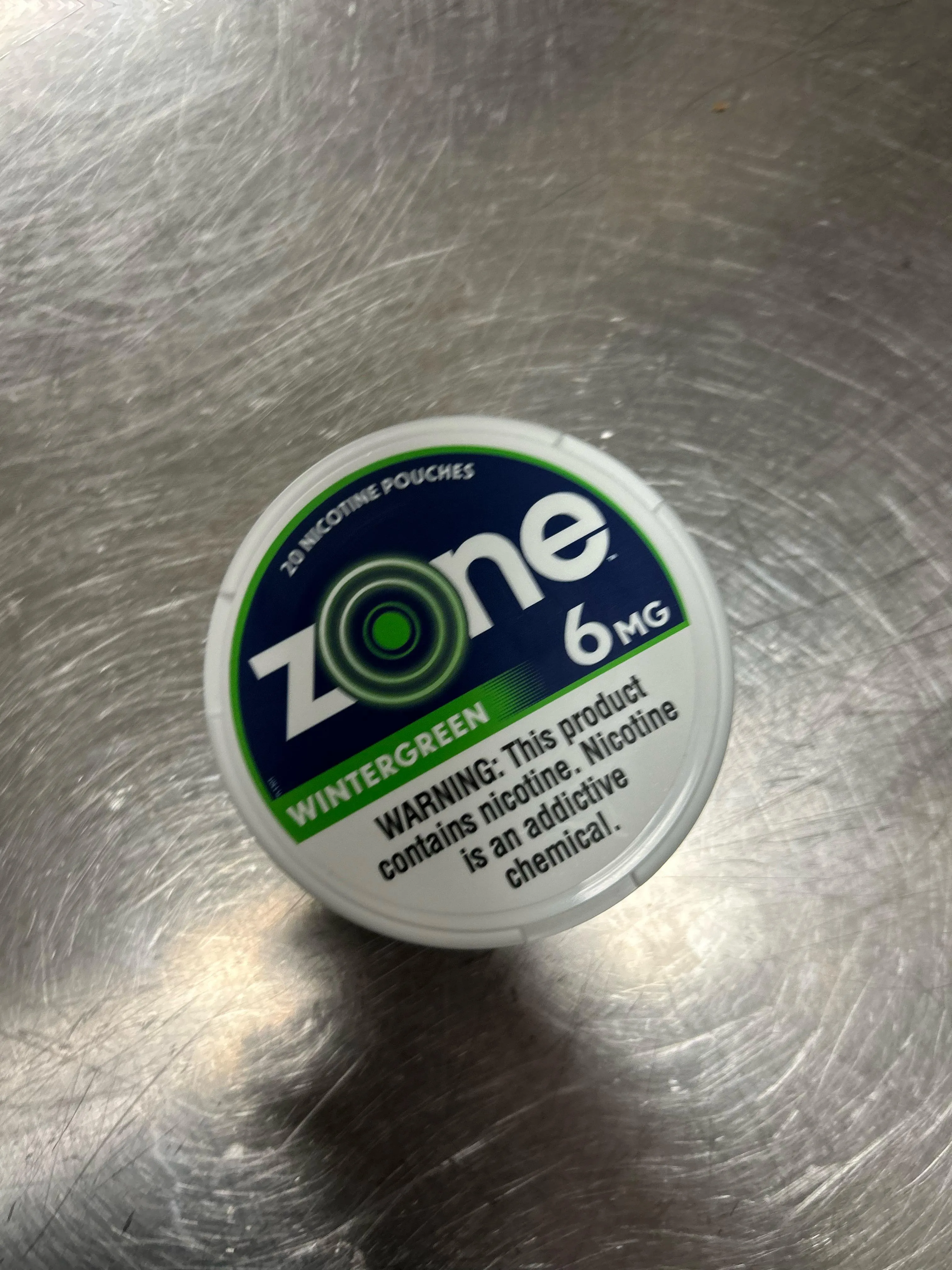 Zone 6mg wintergreen