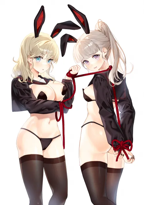 (Artist: K2h) Bunny school uniform