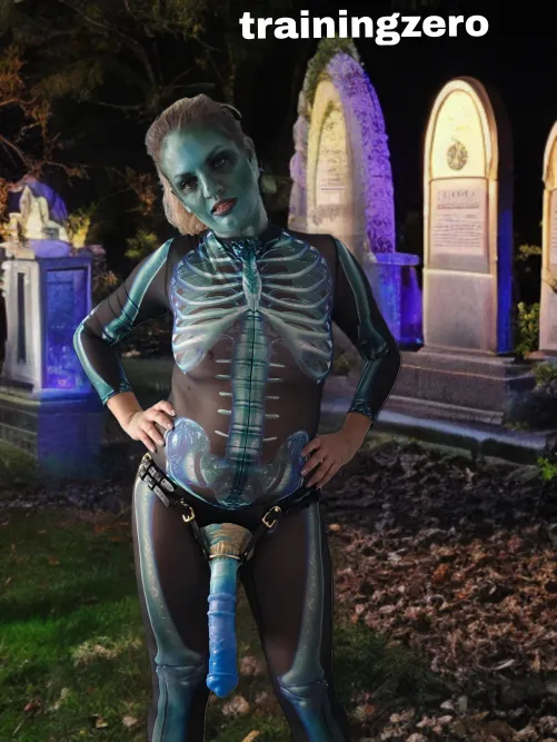 Be careful at night. A ghoul might just bend you over