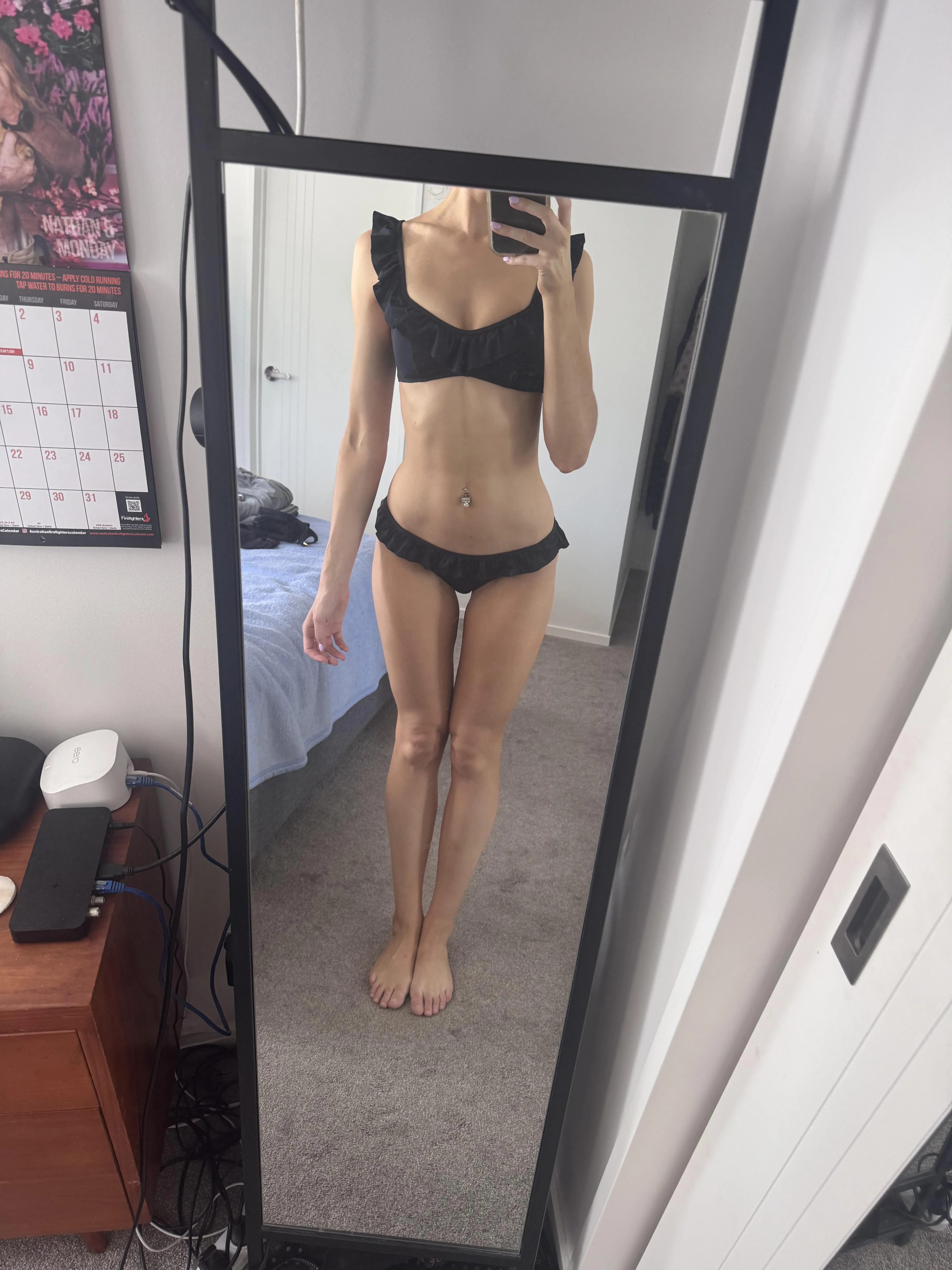 Going to show my gap off at the beach in my favorite bikini