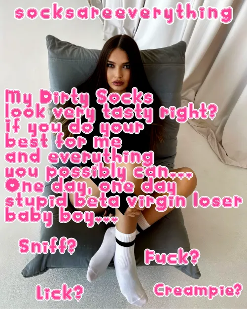 I know youre looking at socks and socked feet. You always look down. Youre truly a beta loser! I can guide and lead you! SocksAreEverything2 on ImageFap