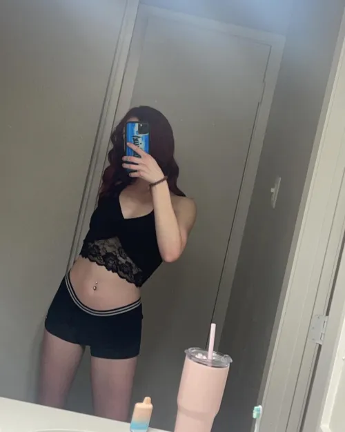 i love the way black hugs my body