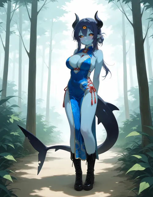 Isekai Demon Shark Girlfriend