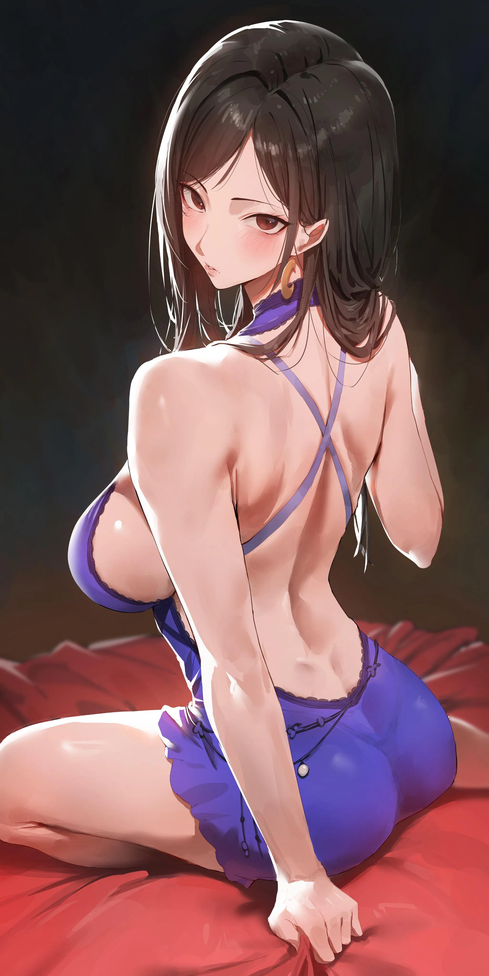 Mommy Tifa in dress (@rororo)