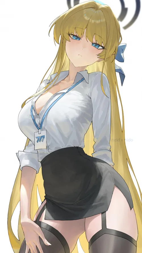 Office Lady Toki (Nido ice) [Blue Archive]