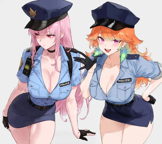 Officer Calli & Kiara [Hololive]