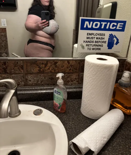 Under my work clothes…