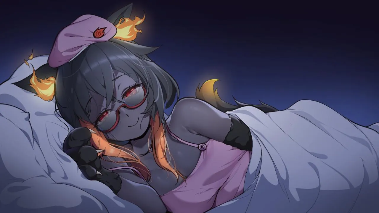 What's the matter? Did you have a bad dream...?