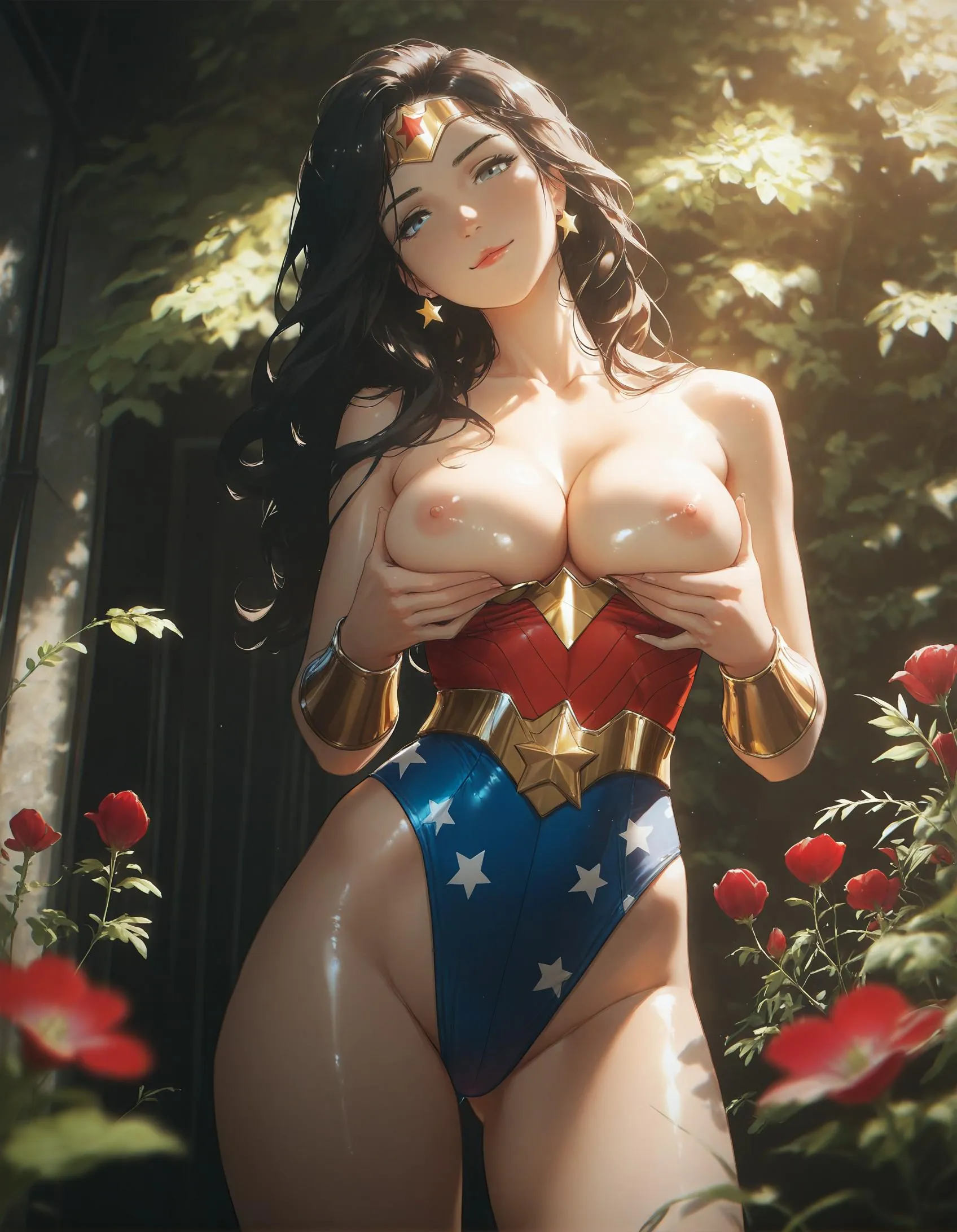Wonder Woman and her Wonder Melons