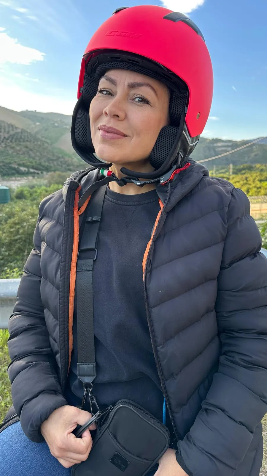 A mature biker, Traveling around the world