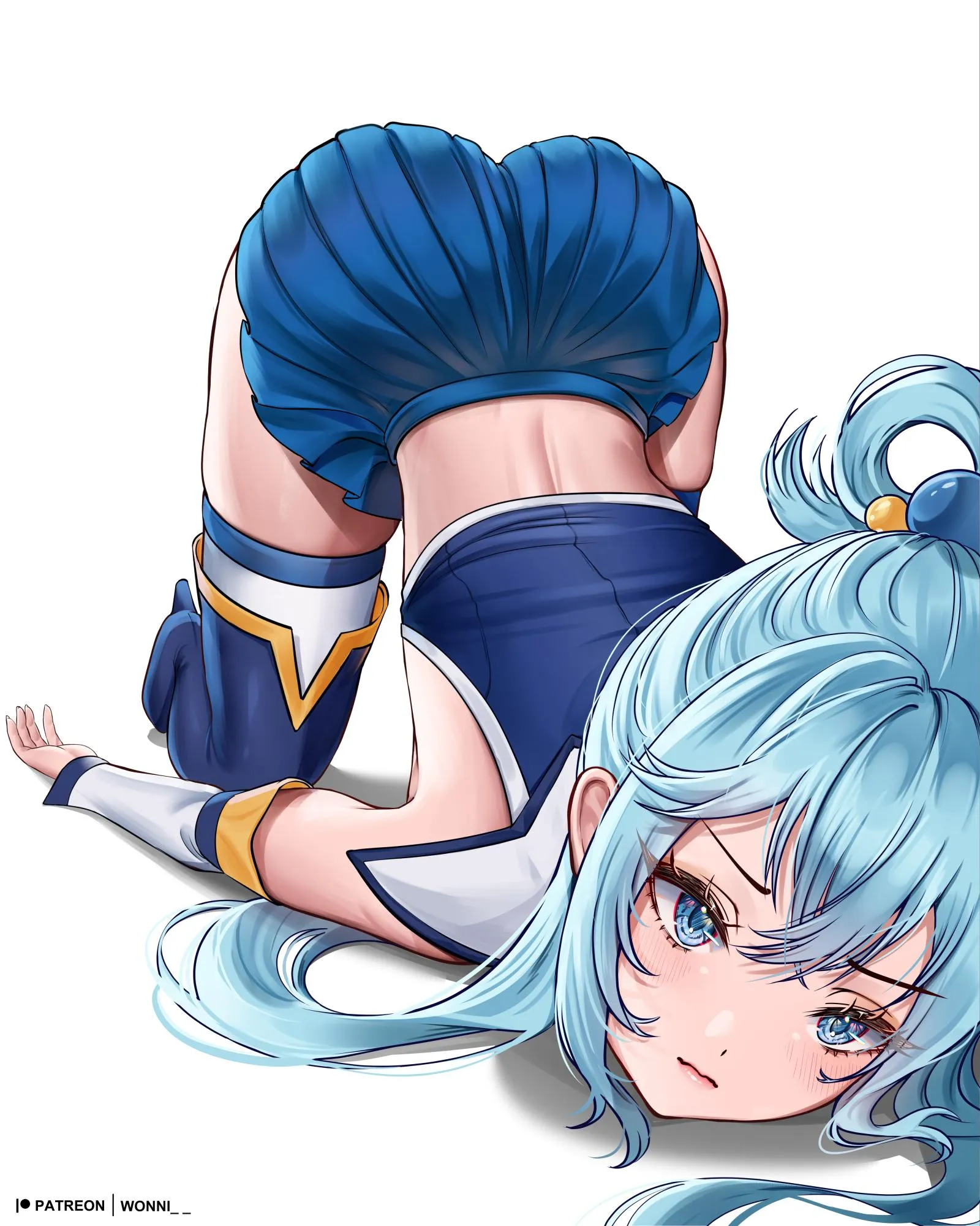 Aqua fell over (Wonni)