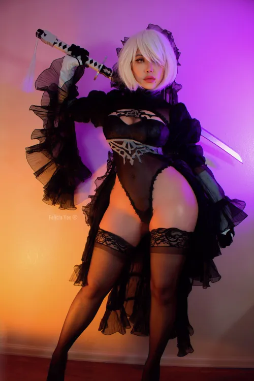 Bride 2B cosplay by Felicia Vox