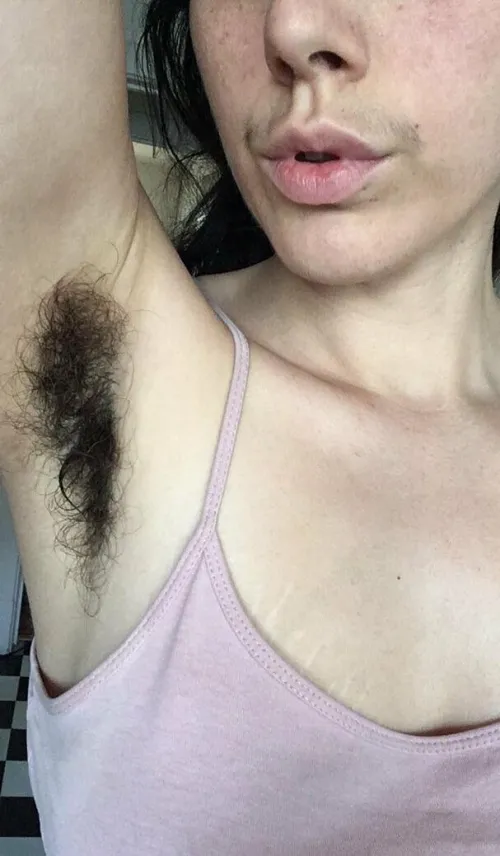 Come feel under my arm